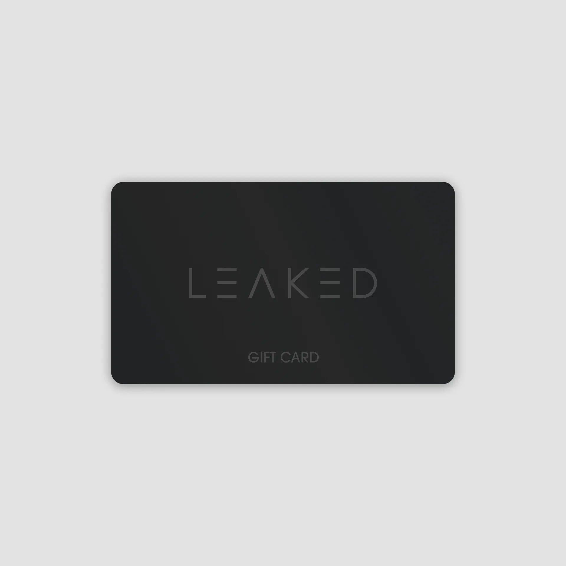 Leaked eGift Card